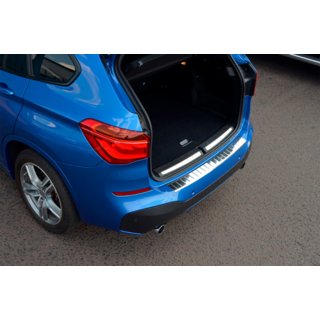 Aizmugurējā bufera uzlika OmsaLine (nerūs.) BMW X1 F48 2015–2022 foto 4