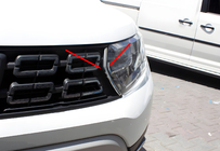 Dacia Duster 2018–2024 Radiatora restes uzlikas (2 gab., nerūsējošais tērauds) foto 1