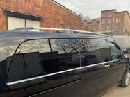 Mercedes Vito/V klase W447 2014– Hromēti jumta reliņi CAN, oriģināls dizains (metāla kājas) Gara riteņu bāze (EXTRALONG) foto 5