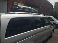 Mercedes Vito/V klase W447 2014– Hromēti jumta reliņi CAN, oriģināls dizains (metāla kājas) Gara riteņu bāze (EXTRALONG) foto 2