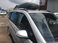 Mercedes Vito/V klase W447 2014– Hromēti jumta reliņi CAN, oriģināls dizains (metāla kājas) Gara riteņu bāze (EXTRALONG) foto 4