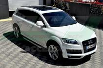 Audi Q7 2005–2015 Sānu pakāpieni Allmond Grey (2 gab., alumīnijs) foto 2