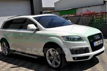 Audi Q7 2005–2015 Sānu pakāpieni Allmond Grey (2 gab., alumīnijs) foto 5