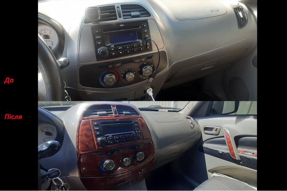 Chery Tiggo 1 2005–2016 Paneļa uzlikas (lielais komplekts) Image