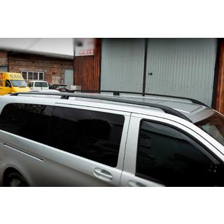 Jumta reliņi melni CAN Original dizains (metāla kājām) Mercedes Vito/V klase W447 2014– foto 3
