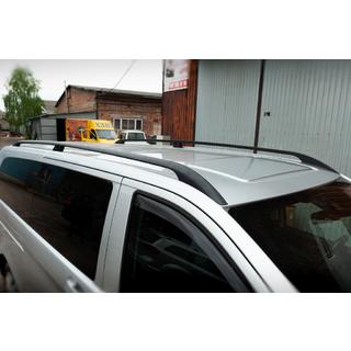 Jumta reliņi melni CAN Original dizains (metāla kājām) Mercedes Vito/V klase W447 2014– foto 1