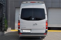 Volkswagen Crafter 2006–2016 Aizmugurējais aizsargstienis AK002 (nerūsējošais tērauds) foto 2