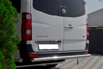 Volkswagen Crafter 2006–2016 Aizmugurējais aizsargstienis AK002 (nerūsējošais tērauds) foto 3