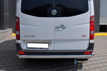 Volkswagen Crafter 2006–2016 Aizmugurējais aizsargstienis AK002 (nerūsējošais tērauds) foto 4