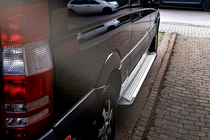 Volkswagen Crafter 2006–2016 Sānu pakāpieni Allmond Grey (2 gab., alumīnijs) Garā/Īpaši garā foto 3