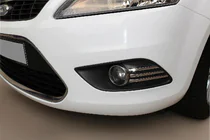 Ford Focus II 2008–2011 Hroma uzlikas miglas lukturiem (6 gab., nerūsējošais tērauds) foto 1