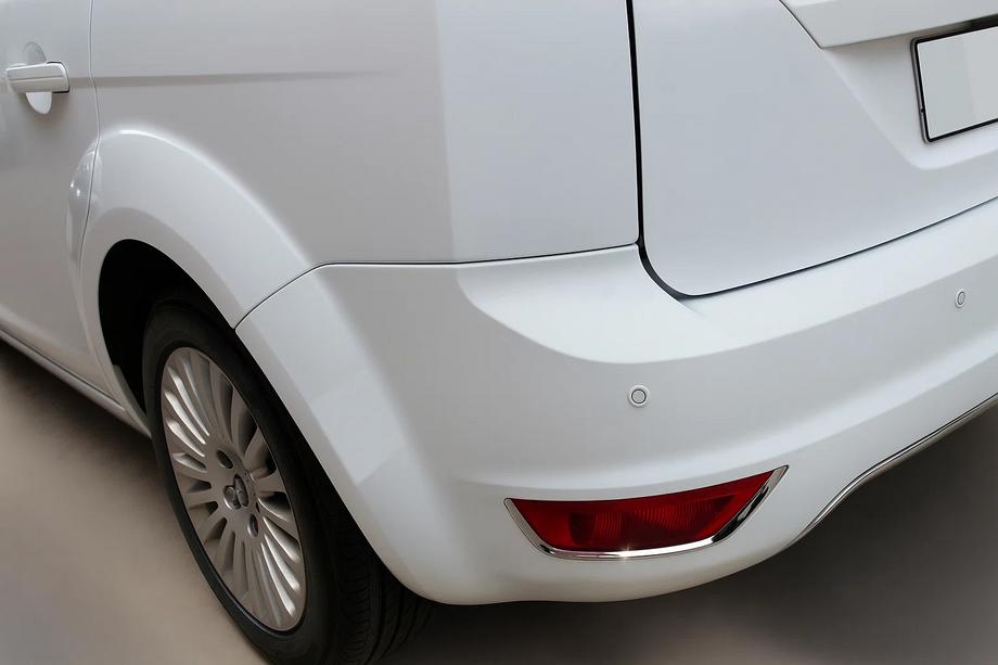 Ford Focus II 2008–2011 Aizmugurējo atstarotāju uzlikas (2 gab., nerūsējošais tērauds) Image