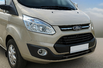Ford Custom 2013–2022 Hromēti miglas lukturu uzlikas 2013-2018 (2 gab., plastmasa) foto 1
