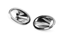 Ford Custom 2013–2022 Hromēti miglas lukturu uzlikas 2013-2018 (2 gab., plastmasa) foto 3