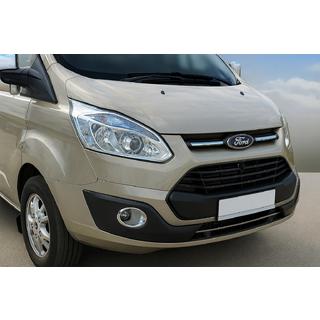 Hromēti miglas lukturu uzlikas 2013-2018 (2 gab., plastmasa) Ford Custom 2013–2022 foto 1