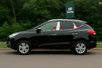 Hyundai IX-35 2010–2015 Durvju statņu uzlikas (8 gab., nerūsējošais tērauds) foto 1