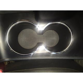Nerūsējošā tērauda glāžu turētāja gredzeni Hyundai IX-35 2010–2015 foto 4