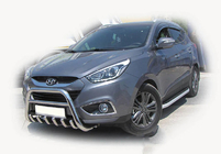 Hyundai IX-35 2010–2015 Priekšējais aizsargloks WT003 (nerūsējošais tērauds) foto 4