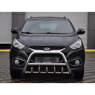 Priekšējais aizsargloks WT003 (nerūsējošais tērauds) Hyundai IX-35 2010–2015 foto 1