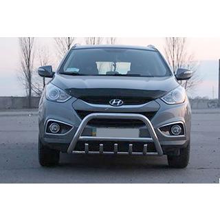 Priekšējais aizsargloks WT003 (nerūsējošais tērauds) Hyundai IX-35 2010–2015 foto 3