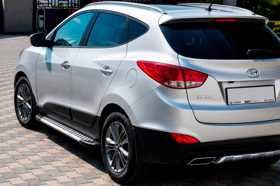 Hyundai IX-35 2010–2015 Sānu pakāpieni Allmond Grey (2 gab., alumīnija) Image