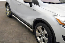 Ford Kuga 2008–2013 Sānu aizsargcaurules (2 gab., nerūsējošais tērauds) foto 1
