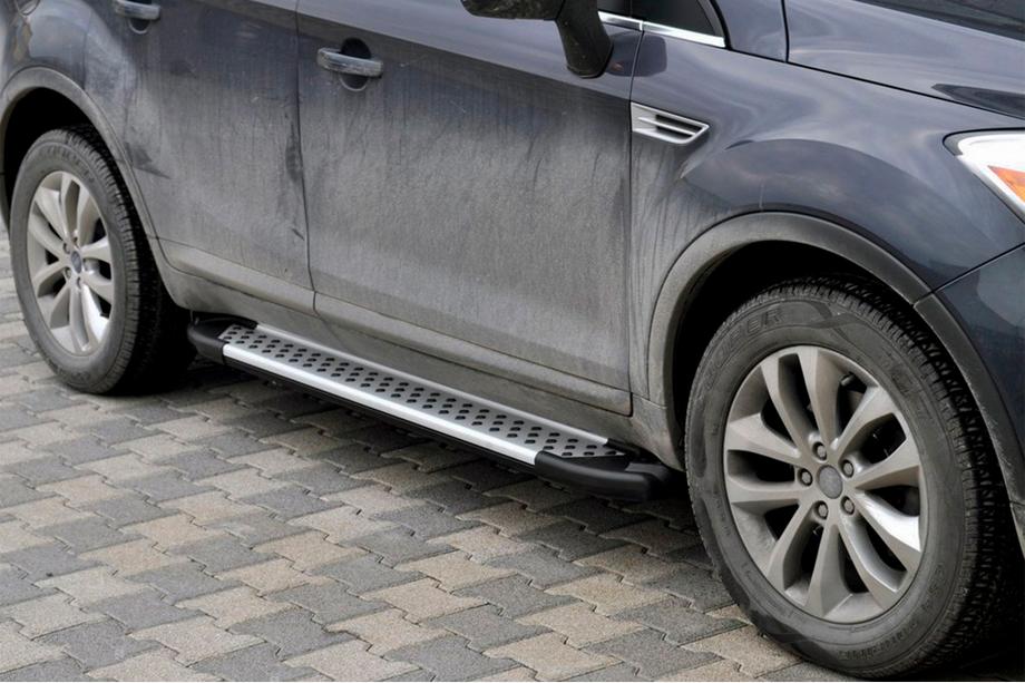 Ford Kuga 2008–2013 Sānu pakāpieni Allmond Grey (2 gab., alumīnija) Image