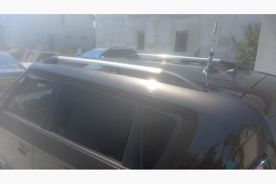 Kia Soul I 2008–2013 Hromēti jumta reliņi (plastmasas balsti, līmējama uzstādīšana) Image