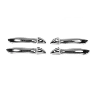 Durvju rokturu uzlikas (4 gab., nerūsējošais tērauds) Mercedes ML W164 2005–2011 foto 2
