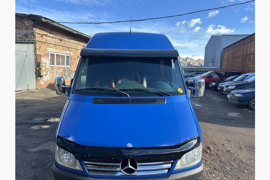 Mercedes Sprinter W901/902/903/904/905 1995–2006 Vējstikla vizieris (melns spīdīgs, 5 mm) Foto 8