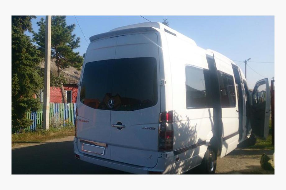 Mercedes Sprinter W906 2006–2018 Spoileris Anatomik (šaurais modelis, krāsošanai) Foto 10