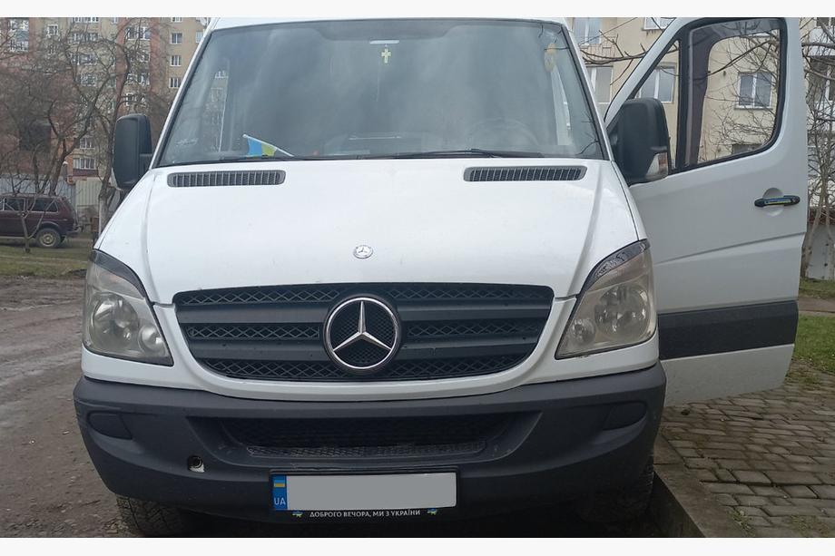 Mercedes Sprinter W906 2006–2018 Taisnas lukturu uzacis (melnas, ABS, 2006-2013) Matēts melns Foto 4