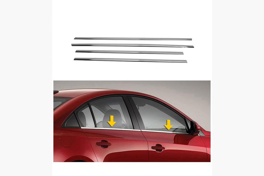 Mazda 3 2009–2013 Logu apmales (4 gab., nerūsējošais tērauds) Image