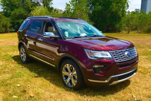 Ford Explorer apvidus auto piektā paaudze