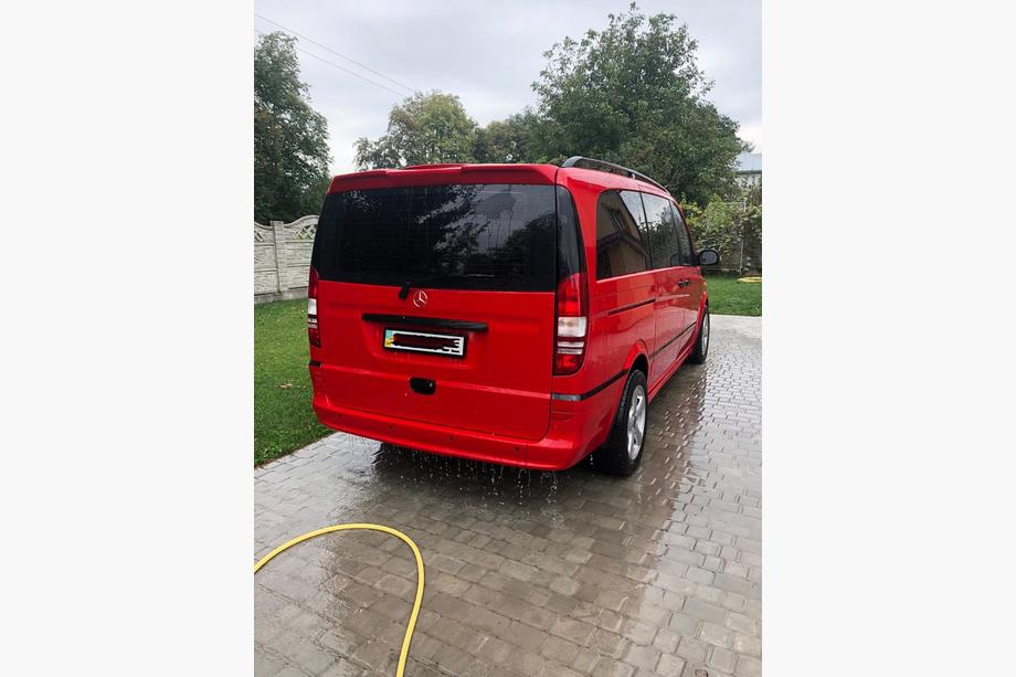 Mercedes Viano 2004–2014 Sānu sliekšņi Exclusive (2 gab., krāsošanai) Īpaši garā riteņu bāze Foto 2