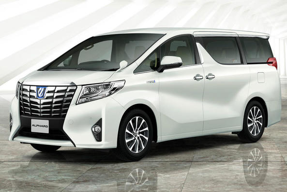 Luksusa minivens Toyota Alphard trešā paaudze