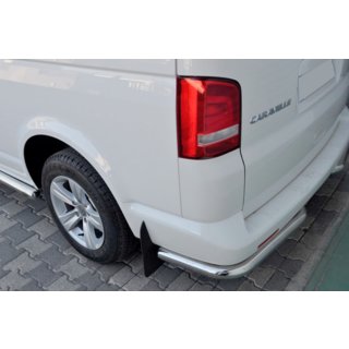Aizmugurējie stūra elementi AK003 (2 gab., nerūsējošais tērauds) Volkswagen T6 2015–2024 foto 1