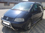 Ford Galaxy 1995–2006 Priekšējais bullbar WT003 (nerūsējošais tērauds) foto 3