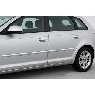Durvju rokturu uzlikas (4 gab., nerūsējošais tērauds) Audi A4 B7 2004–2008 foto 1