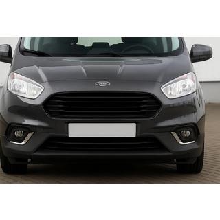 Hromēti miglas lukturu uzlikas (2018↗, 2 gab., nerūsējošais tērauds) Ford Courier 2014–2023 foto 1
