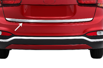 Hyundai I-20 2014–2020 Bagāžnieka malas uzlika 2018-2020 (nerūsējošais tērauds) foto 1