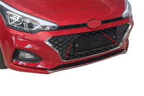 Hyundai I-20 2014–2020 Režģa apmale 2018-2020 (3 gab., nerūsējošais tērauds) foto 1