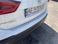 Nissan Qashqai 2014–2021 Aizmugurējā bufera hroma uzlika OmsaLine (2017-2021, nerūsējošais tērauds) foto 1