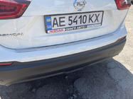 Nissan Qashqai 2014–2021 Aizmugurējā bufera hroma uzlika OmsaLine (2017-2021, nerūsējošais tērauds) foto 2