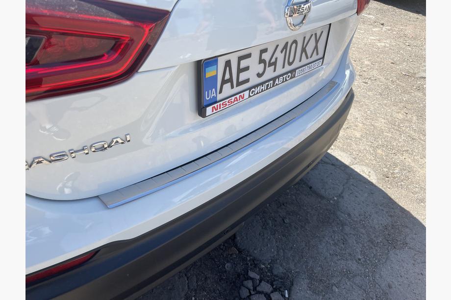 Nissan Qashqai 2014–2021 Aizmugurējā bufera hroma uzlika OmsaLine (2017-2021, nerūsējošais tērauds) Image