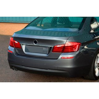 Nerūsējošā tērauda līste virs numura zīmes SD BMW 5. sērija F10/F11 2010–2016 foto 2