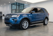 Ford Explorer 2011–2019 Sānu pakāpieni Maydos v2 (2 gab., alumīnijs ↗ nerūsējošais tērauds) foto 1