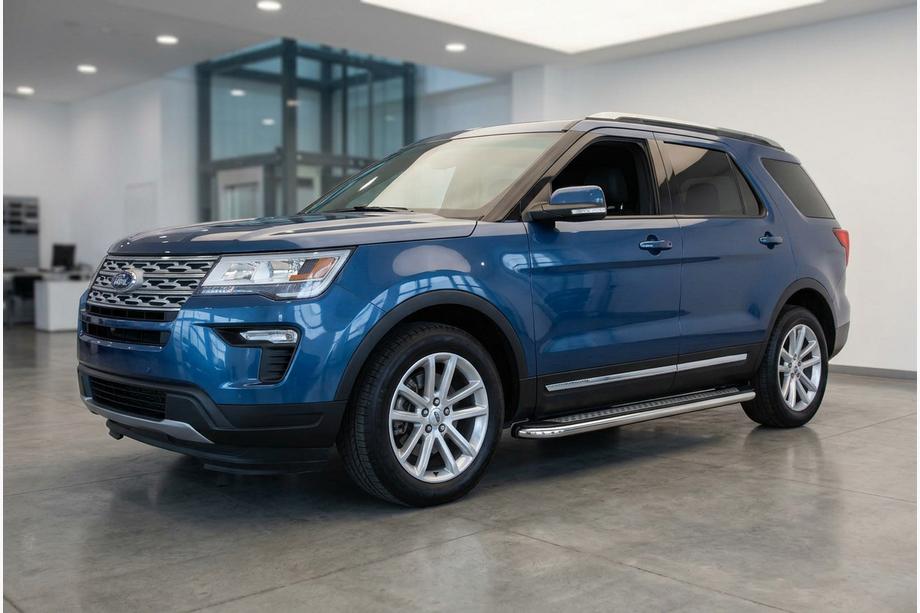 Ford Explorer 2011–2019 Sānu pakāpieni Maydos v2 (2 gab., alumīnijs ↗ nerūsējošais tērauds) Image