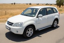 Chery Tiggo 1 2005–2016 Sānu sliekšņi Maya V2 (2 gab., alumīnijs) foto 1
