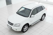 Chery Tiggo 3 2005– Sānu sliekšņi Maya V2 (2 gab., alumīnijs) foto 1